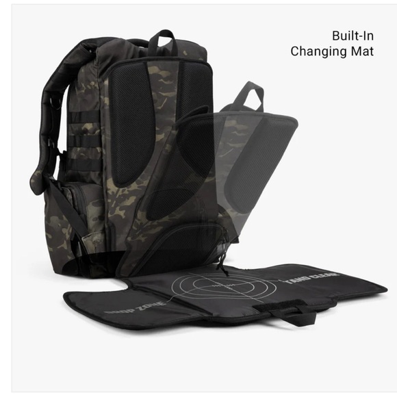 TBG Camouflage daypack diaper backpack - Picture 2 of 12